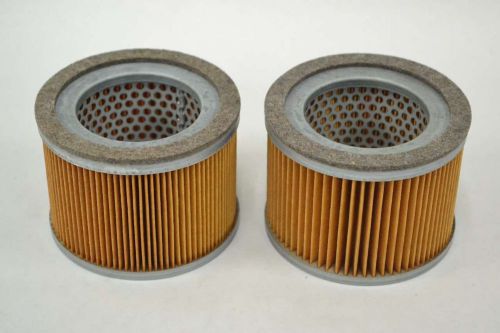 Lot 2 new mann c1112/2 2-7/8x2-3/4in vacuum air pneumatic filter element b365964 for sale
