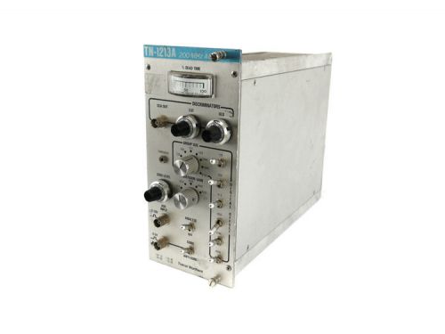 Tracor Northern TN-1213A 200MHz ADC Analog-Digital Converter Plug-In NIM Module