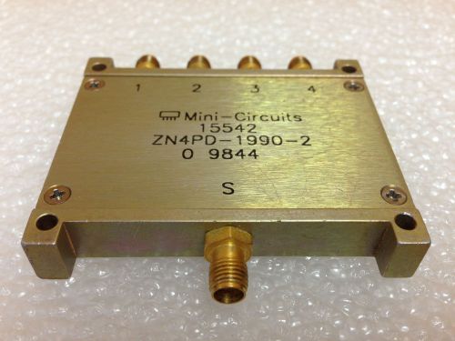 MiniCircuits ZN4PD-1990-2 4 Way SMA (f) All Ports Power Splitter