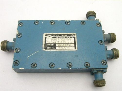 AEL 4-way RF Microwave Power Divider 2-4.2 GHz  N Type CONNECTORS
