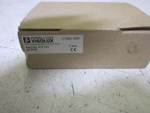 PEPPERL + FUCHS 417743 PHOTOELECTRIC SAFETY VISOLUX SENSOR *USED*