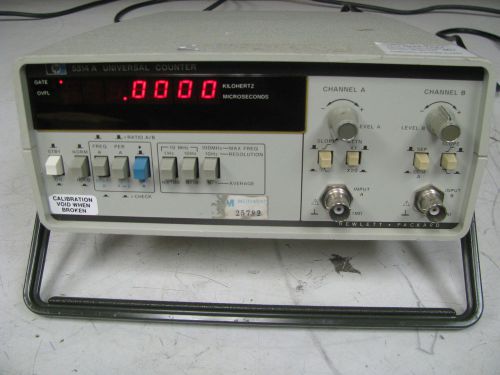 HP/Agilent 5314A Universal Counter - Option 002 - Recent Cal - oo18