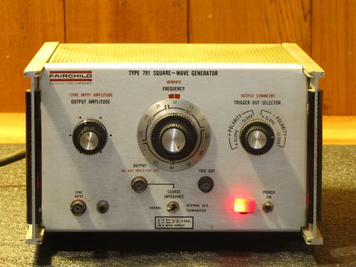 Fairchild type 791 square wave generator for sale