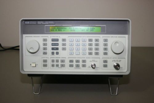 Hp 8648c signal generator 9khz-3.2ghz, opt 1ea(high power) calibrated, warranty for sale