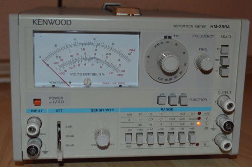 Kenwood HM-250A HM250A HM250 distortion meter