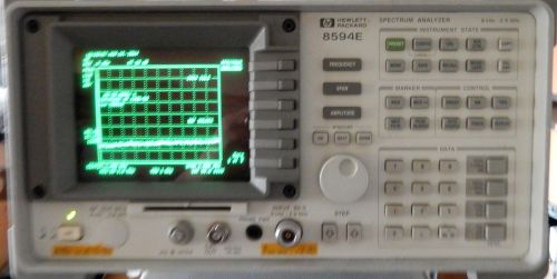 HP 8594E Spectrum Analyzer Options 041,053,140 &amp;301