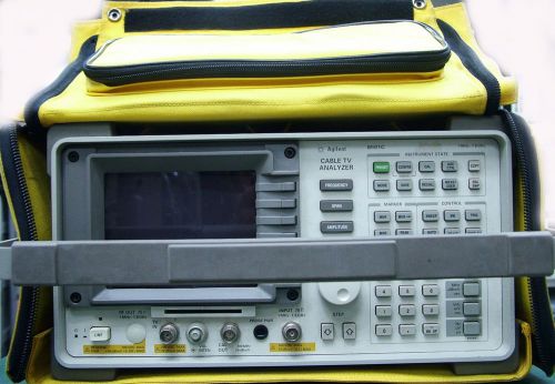 8591C Agilent  opt 041/ 107/ installed with 85721A  Spectrum Analyzer for CATV