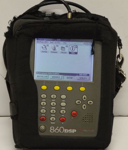 Trilithic 860 DSPi 1GHz DOCSIS 3.0 Cable Analyzer CATV Meter 860DSPi DSP QAM