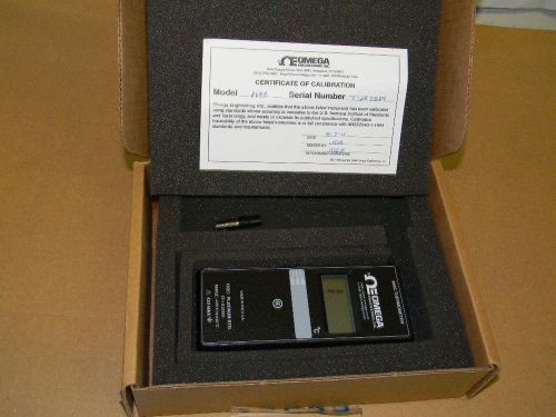 Omega 869C Digital Thermometer W Certificate of Caliibration, CE Certified