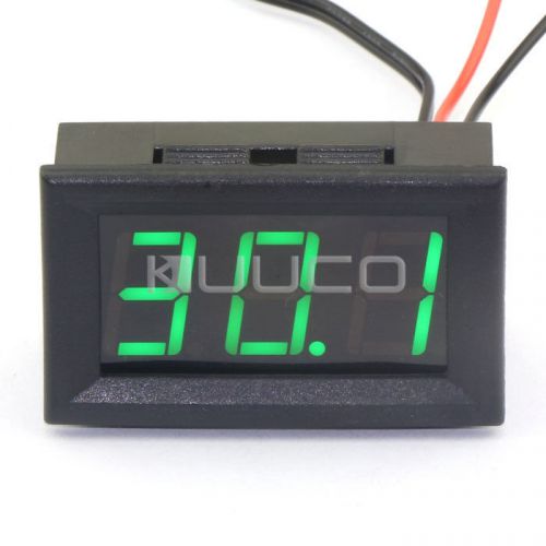 Plug In-50-110°c Digital Electric Thermometer Temper Temperature Probe Green LED