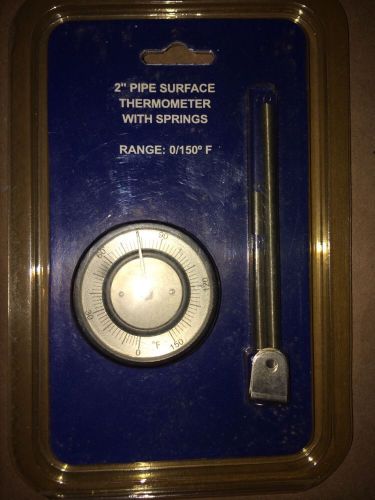 Spring Held Pipe Thermometer Model SH SK1 Spring Kit 3/4&#034;,2&#034;,4&#034; Lengths