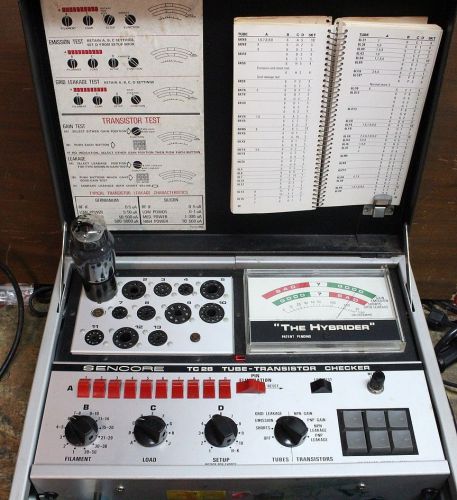 Sencore tc 28 the hybrider vintage radio audio tube &amp; transistor tester for sale