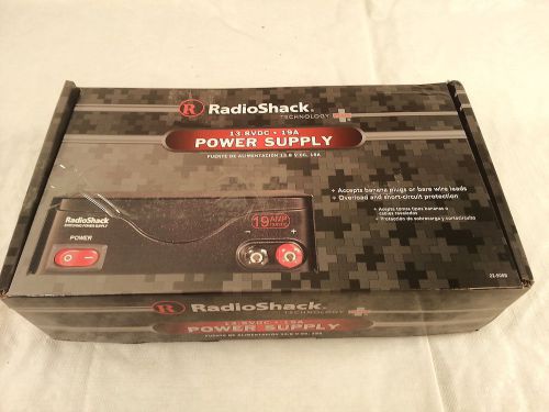 Radioshack 13.8VDC 19-Amp Switching Power Supply BRAND NEW