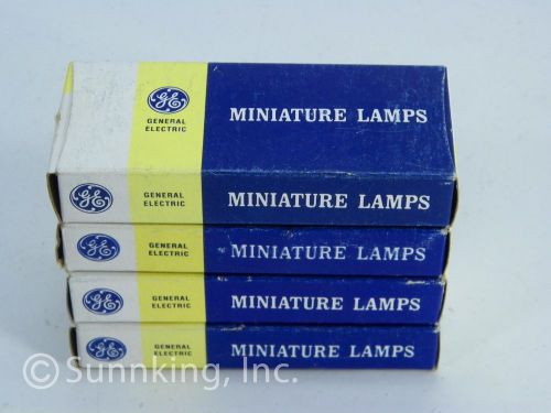 (4) Boxes of GE Miniature Bulbs - 37 Bulbs Total