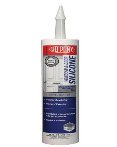 MD Building Products INC 07630 Window &amp; Door Choice Silicone 9.8 OZ. Clear