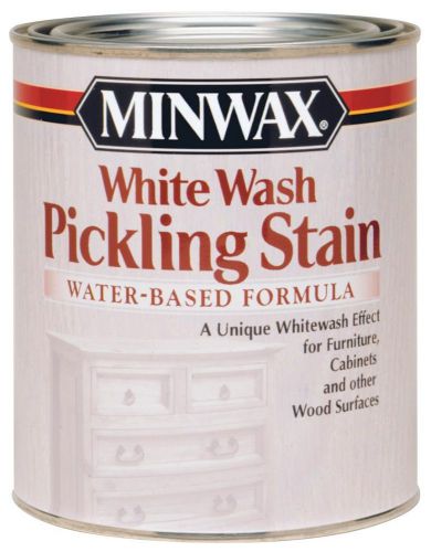 Minwax 61860 white wash pickling stain - 1 quart for sale