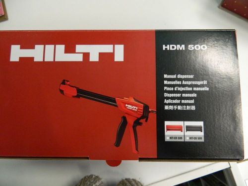 Hilti HDM 500 manual dispenser NEW!