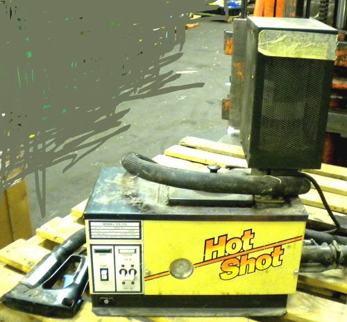 (t3) nordson hot shot manual adhesive applicator w/ hose es-115 for sale
