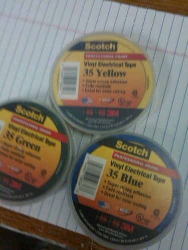 35 Scotch Electrical tape X3 Rolls