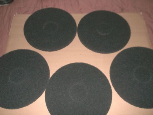 scrubbing and buffing pads red   black   green   blue   and   white  all sizes