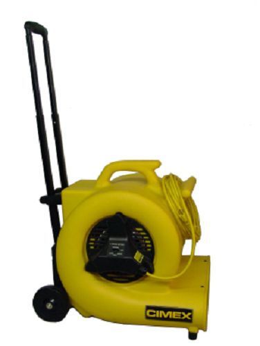 Cimex commercial carpet dryer cx500dx  thermal shutoff 3 speed, handle &amp; wheels for sale