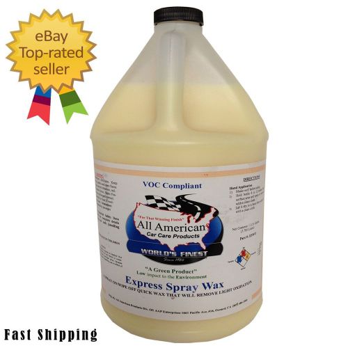 Voc compliant - ultimate quick coating - express spray wax - 1 gallon for sale