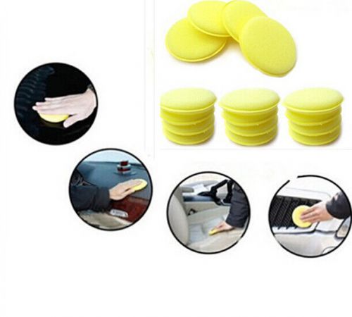 Waxing polish wax foam sponge applicator pad for clean car vehicle glass 12x hs8 for sale