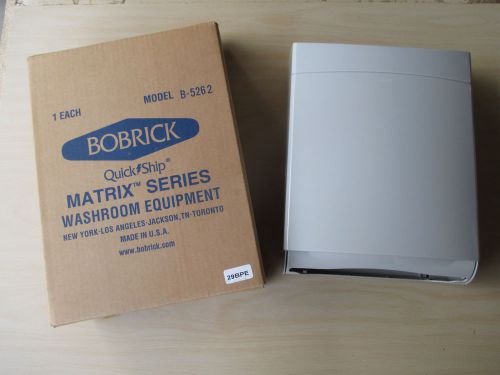 Bobrick matrix series paper towel dispenser b-5262 c-fold 525 multi fold for sale