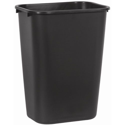 Rubbermaid wastebasket  large  black. new for sale