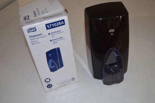 NEW in box Tork Soap Dispenser 571028A Manual Foam S21 System Black Plastic