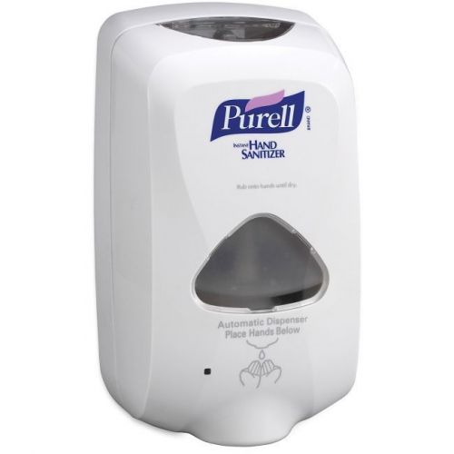 GOJO HAND SANITIZER KIT Purell Touch Free Dispenser w/ 1200 mL Refill Antibacter