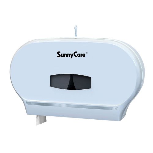SunnyCare #8032W Twin 9&#034; Jr Jumbo Roll Paper Tissue Dispenser &gt;&gt;&gt;NEW&lt;&lt;&lt;