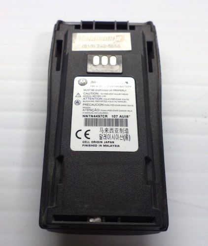 Motorola Battery NNTN4497CR Lithium 7.4V Tested Good