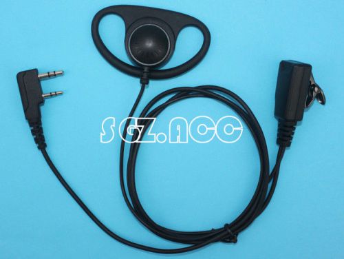 Baofeng uv-82 uv-89 double d shape high quality earpiece headset mic radio us for sale