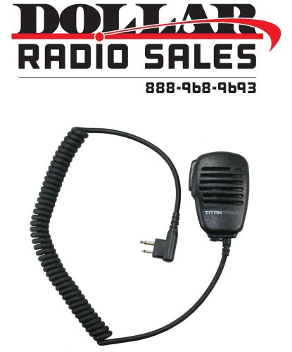 Titan radio tr4sm speaker mic 2pin 3.5mm for tr400 cp200 cls1410 xtn radios for sale