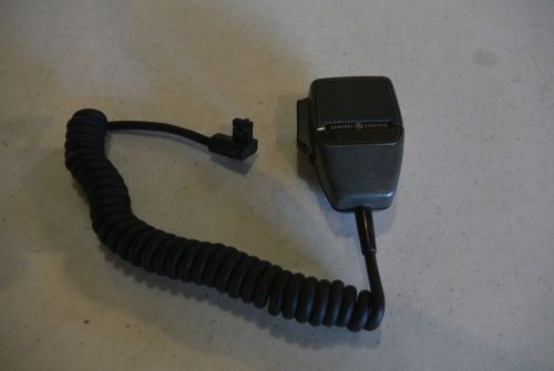 General Electric Speaker Mic Mobile Base Microphone Vintage Classic Police 4099