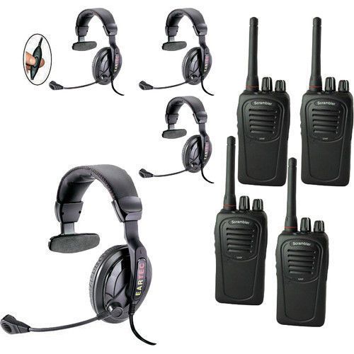 Sc-1000 radio  eartec 4-user two-way radio proline single inline pssc4000il for sale