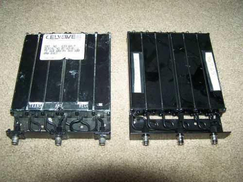 Uhf radio duplexer gmrs / commerical lot of 2 for sale