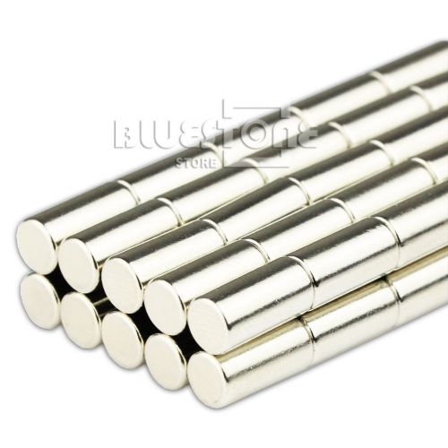 50 pcs strong mini round bar cylinder magnets 5 * 10mm neodymium rare earth n50 for sale