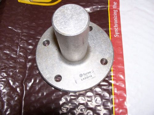 SYRON LAZ3014 MOUNTING PLATE WITH  STUD 3.00&#034; SYSTEM