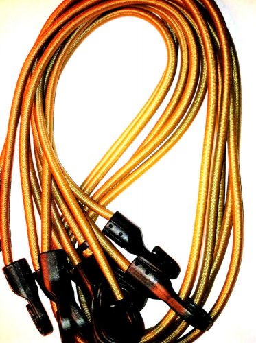 5 tan multicam tactical bungee cords lightweight usa made for sale