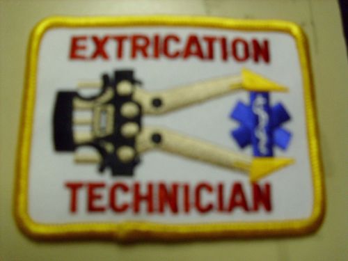 EXTRICATION TECHNICIAN JAW OF LIFE RESCUE PATCH