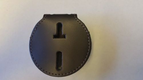 Police round shape brown badge belt clip for sale