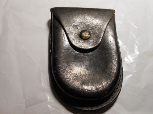 Vintage Leather Handcuff Case