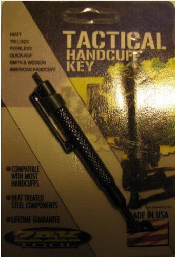 Zak tool zt 14 round pocket handcuff key black tactical zt14 standard series for sale