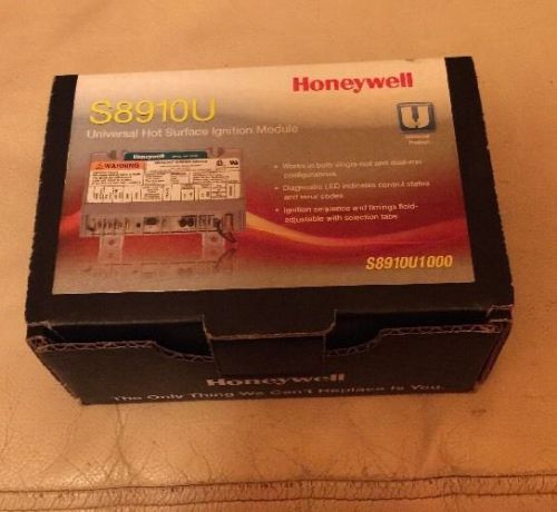 Honeywell S8910U Universal Hot Surface Ignition Module New
