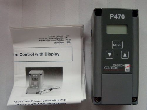 NIB JOHNSON CONTROLS, P470EB-1C, Electronic Pressure Control,120/240V