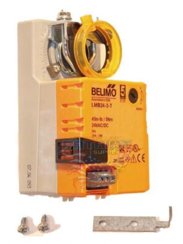 Belimo LMB24-3-T Non-Spring Return Damper Actuator 24 VAC/DC 45 in-lb On/Off
