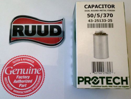 Rheem ruud capacitor 50+5 uf 43-23204-15 43-26261-15 for sale