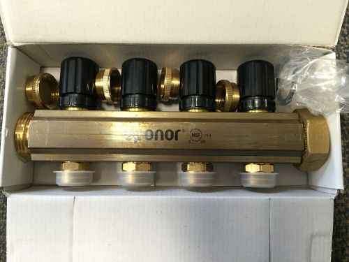 WIRSBO UPONOR A2663224 TruFLOW JR valved manifold 4 LOOP